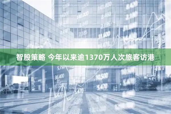 智股策略 今年以来逾1370万人次旅客访港